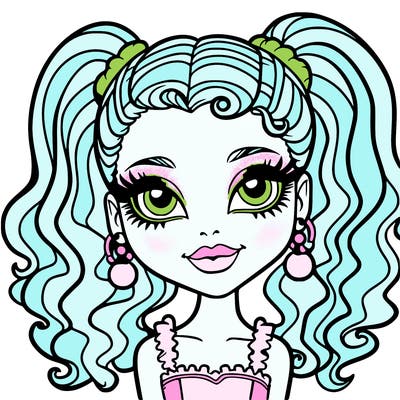 one monster high girl