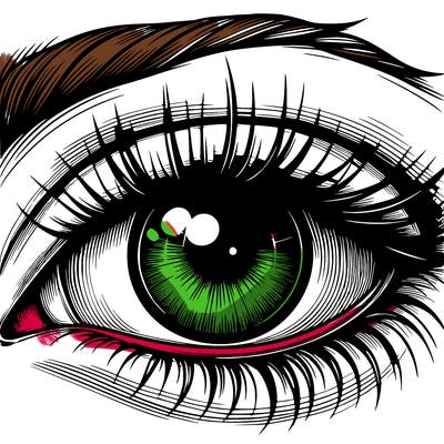realistic eye