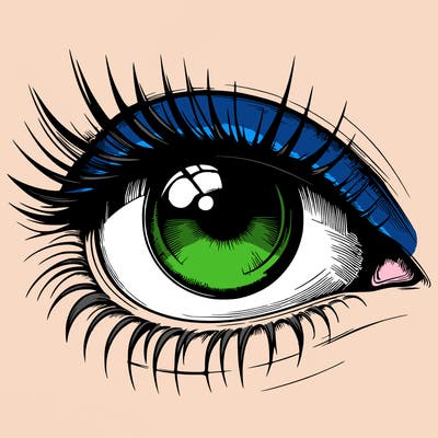 realistic eye