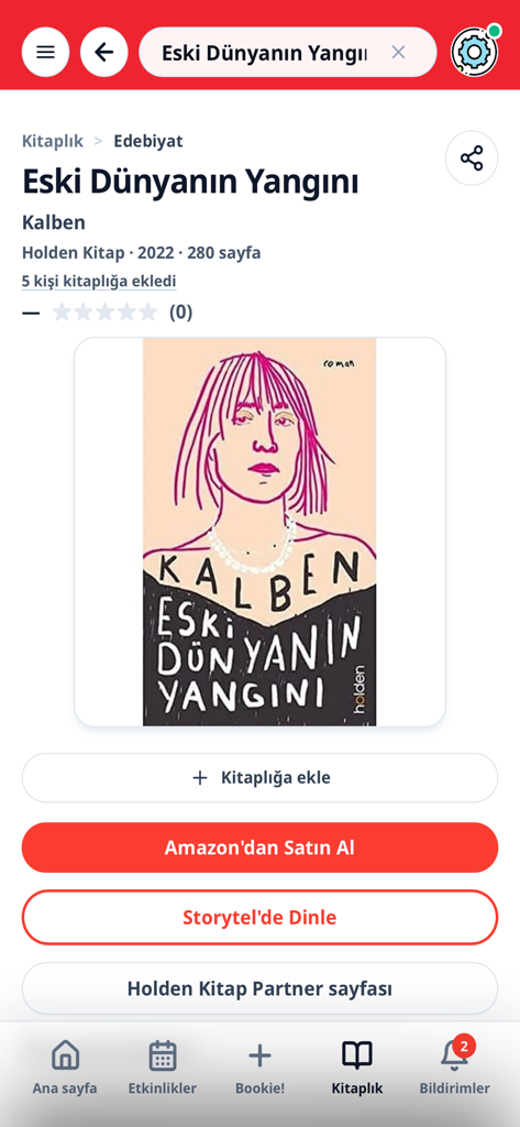 Book.Love - 온라인으로 서재에 추가하거나 구매하는 옵션과 함께 표지 아트가 있는 책 세부 정보 페이지를 보여주는 Book Love 앱 인터페이스