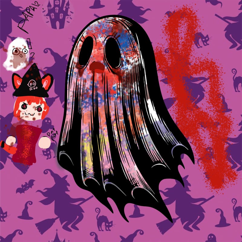 realistic creepy ghost