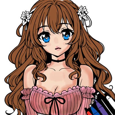 anime beautiful girl