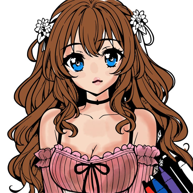 anime beautiful girl