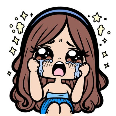 crying girl