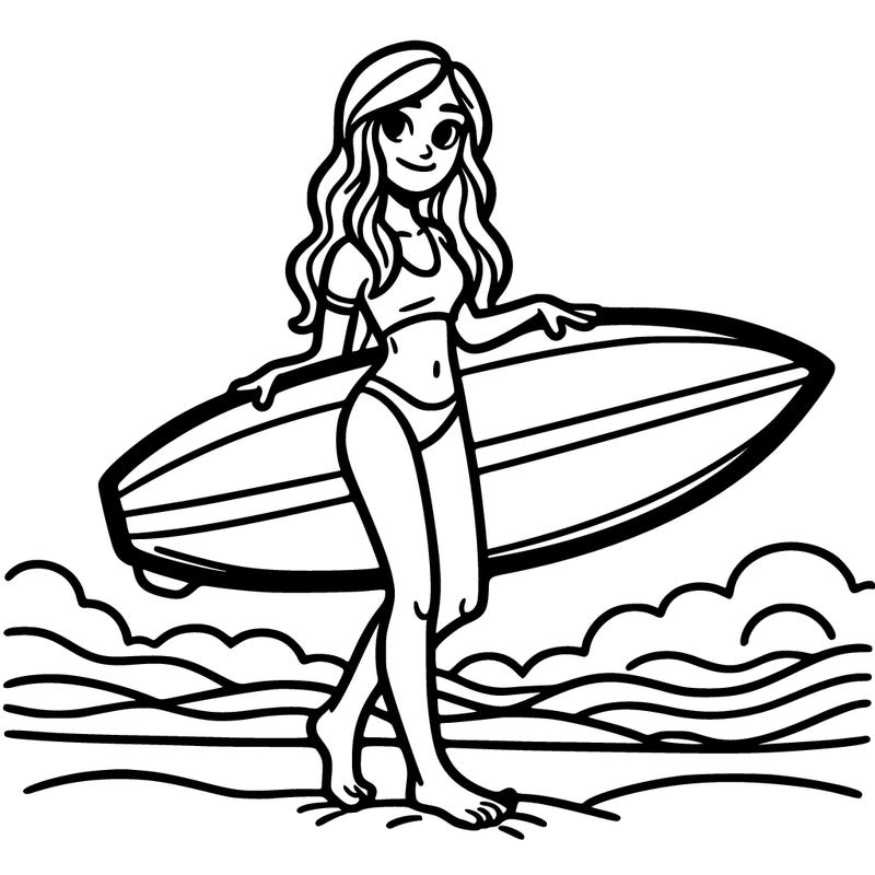 surfer girl