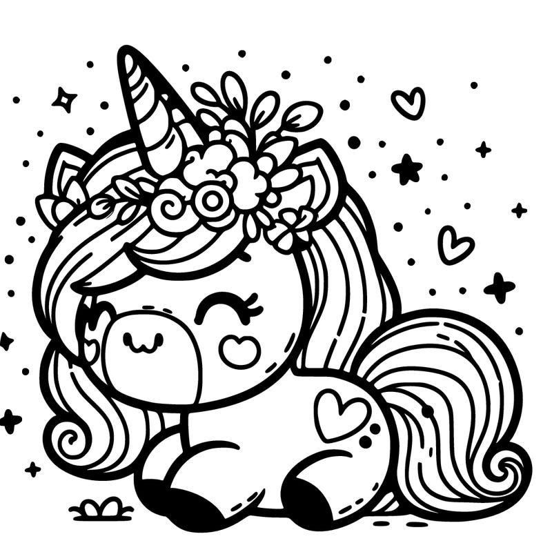 cute with a unicorn twist