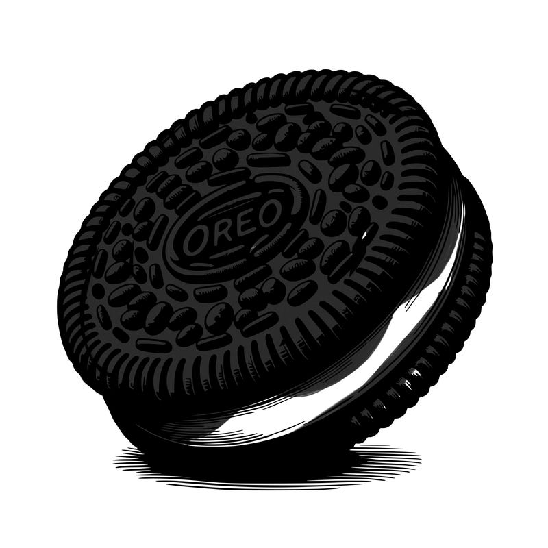 realistic oreo
