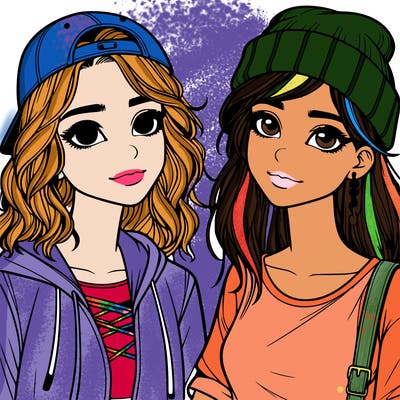 realistic teenager girls