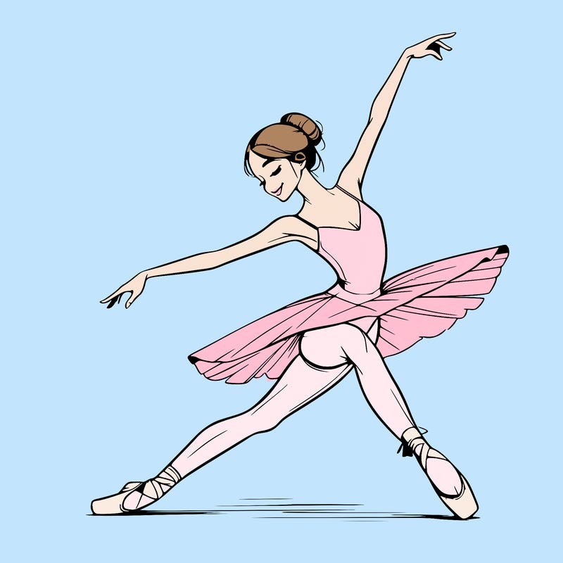 ballerina realistic aesthetic