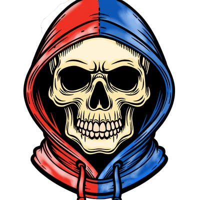 skull hoodie
