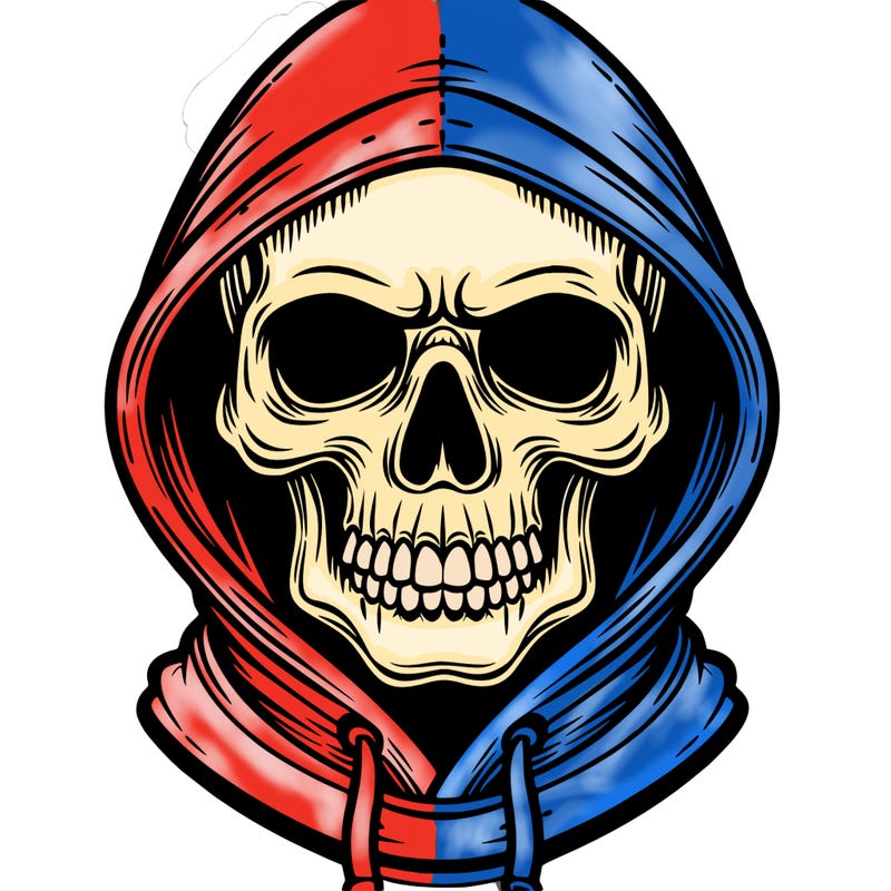 skull hoodie