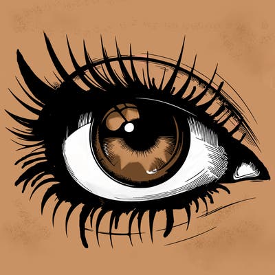 realistic eye
