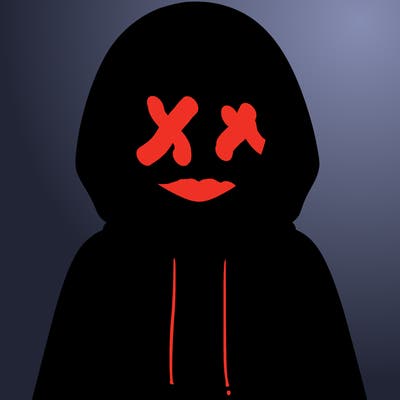 faceless girl in hoodie