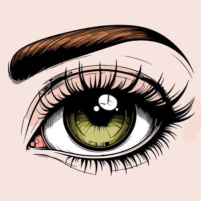 realistic eye