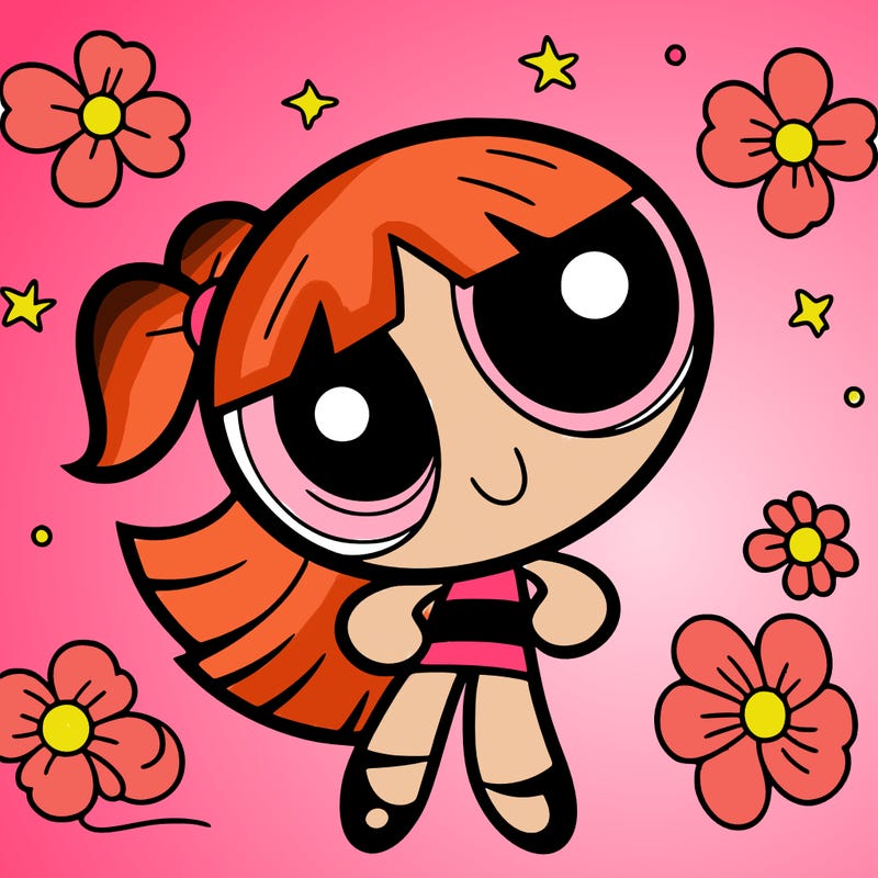 a powerpuff girl