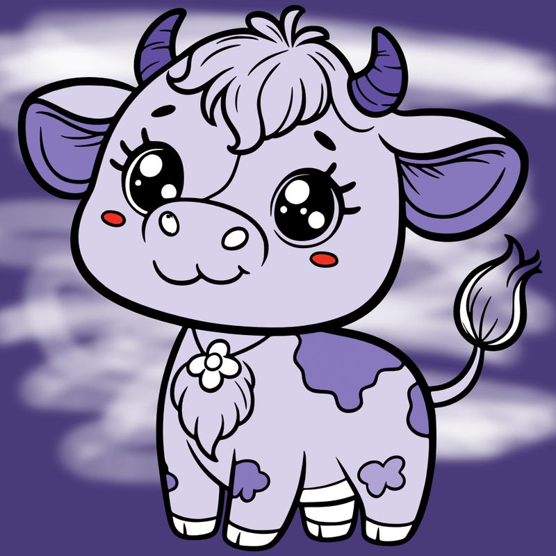 cute cow