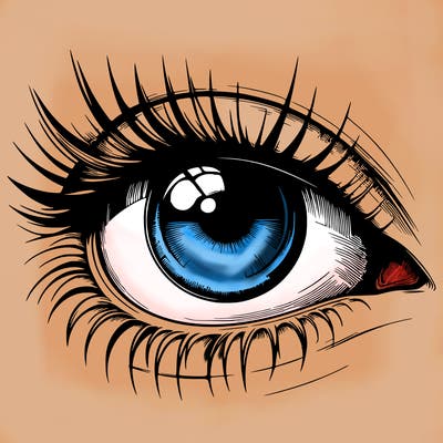 realistic eye