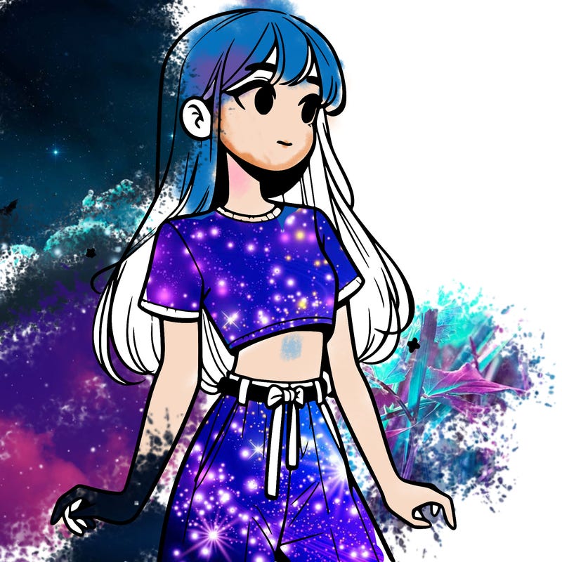 girl in a cute crop top