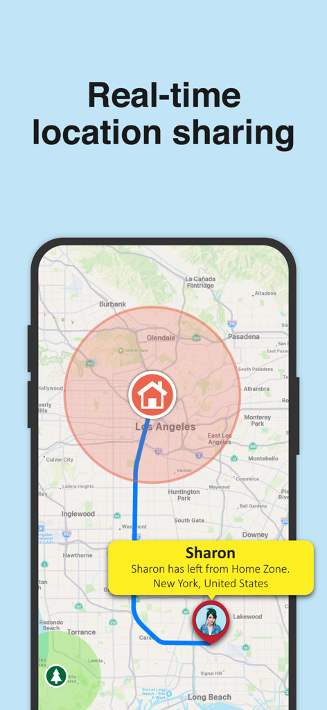 Phone Tracker: Family Locator - Phone Tracker家族見守りアプリでのリアルタイム位置共有とジオフェンスアラート