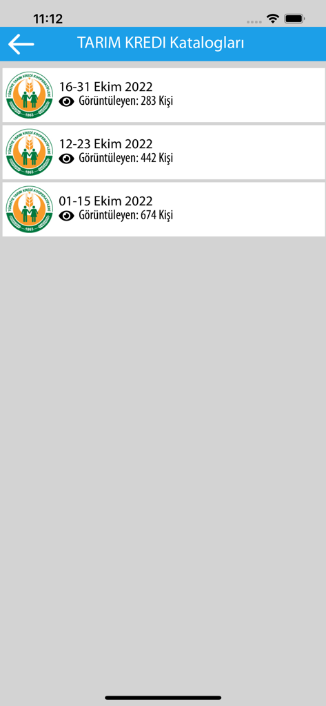 Aktüel Ürünler (Güncel) - Liste des catalogues de magasin Tarim Kredi dans l'application mobile Aktuel Urunler
