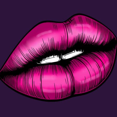 realistic lips