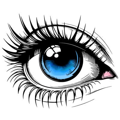realistic eye