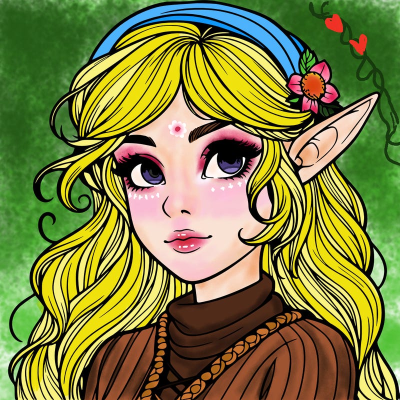 realistic elf girl
