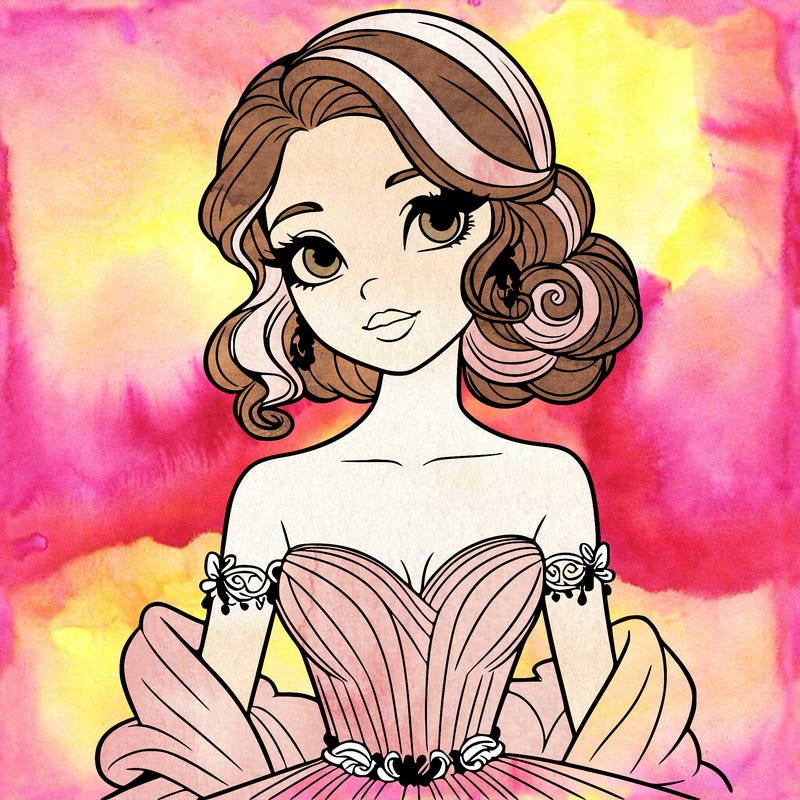 a pretty elegant lady