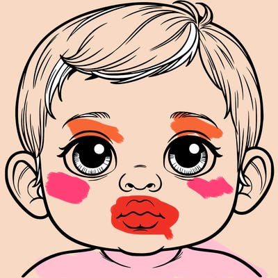 realistic baby
