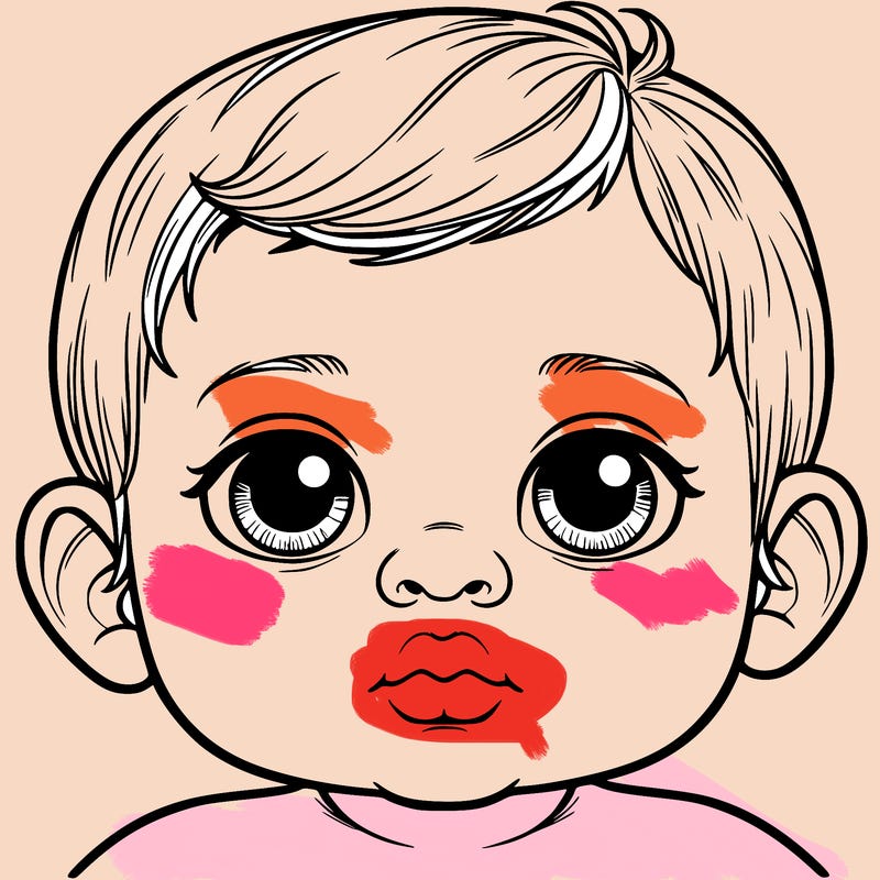 realistic baby