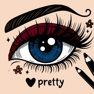 pretty eye