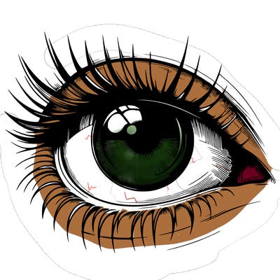 realistic eye