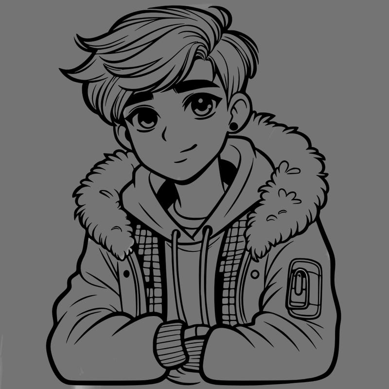stylish teenager
