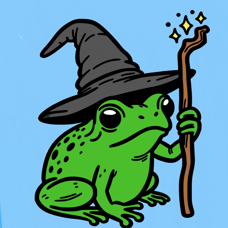 frog wizard