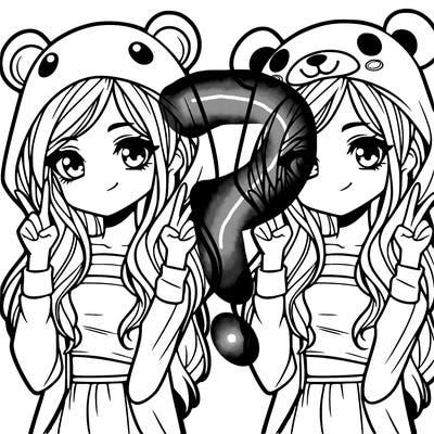 teen girl in animal costume