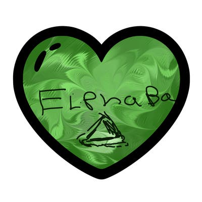 a blank heart