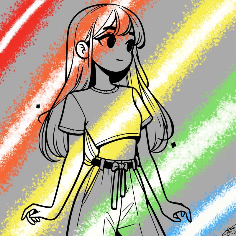 girl in a cute crop top