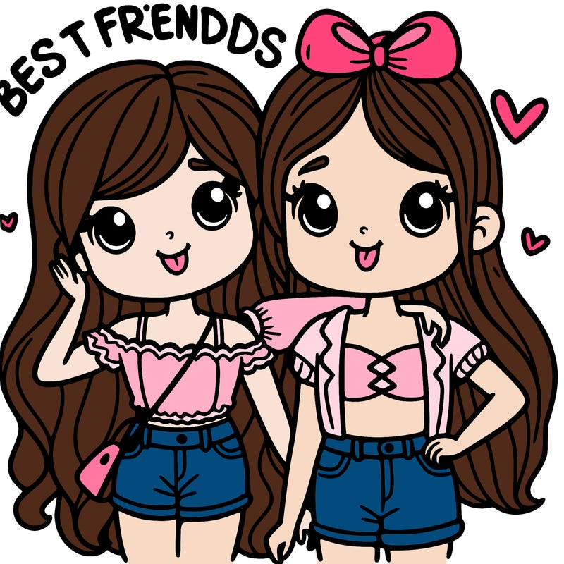 best friends girls
