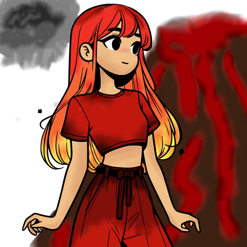 girl in a cute crop top