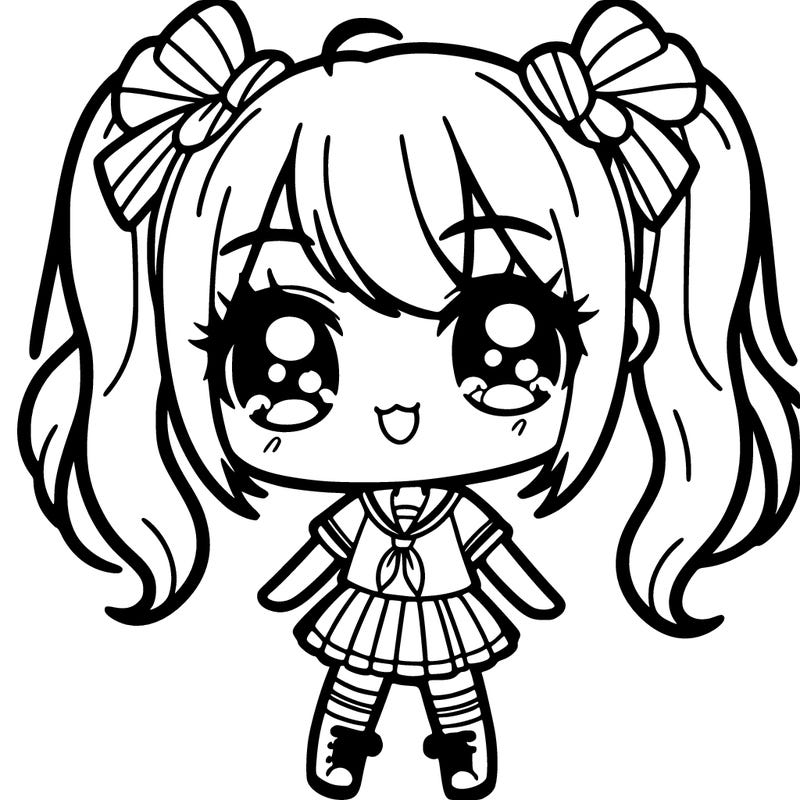 kawaii chibi girl