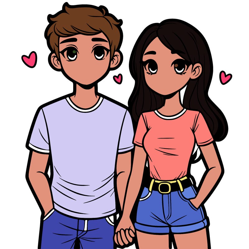 boyfriend and girlfriend