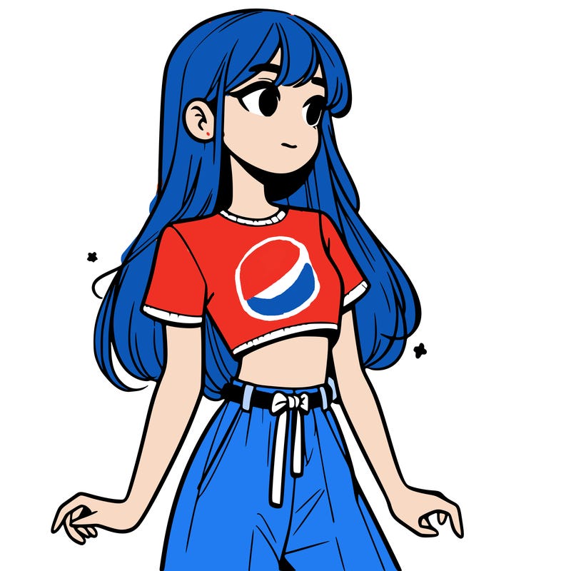 girl in a cute crop top