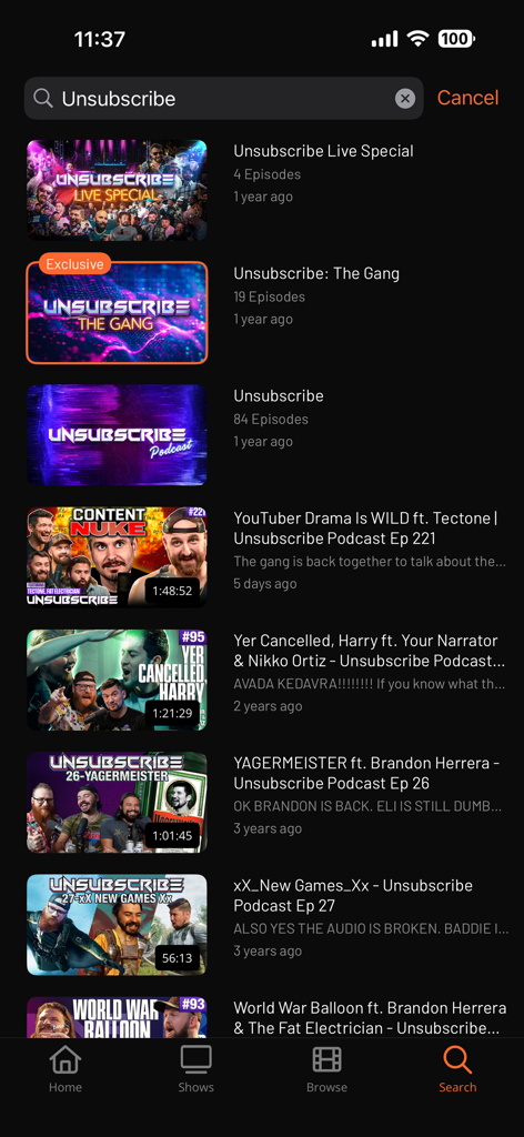 Pepperbox TV - Search results for Unsubscribe podcast on the Pepperbox TV app