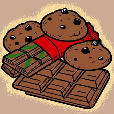 cookies and chocolate
