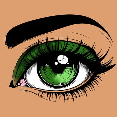 realistic eye