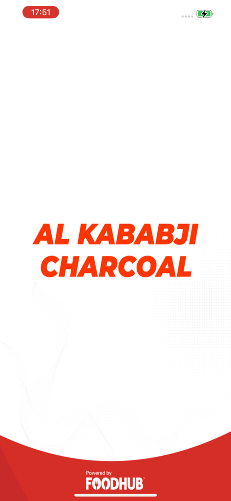 Al KababJi Charcoal - Al KababJi Charcoal mobile app splash screen powered by Foodhub