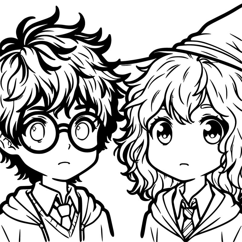 hermione and harry potter