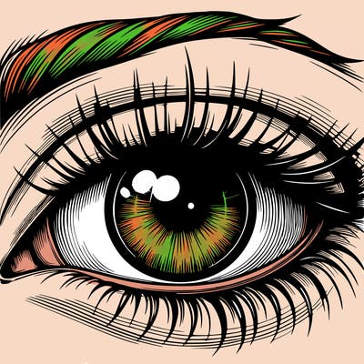 realistic eye