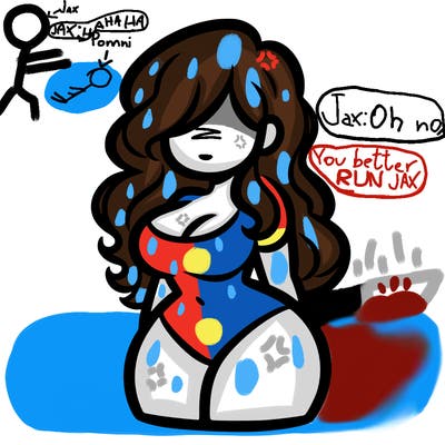 curvy woman with hair