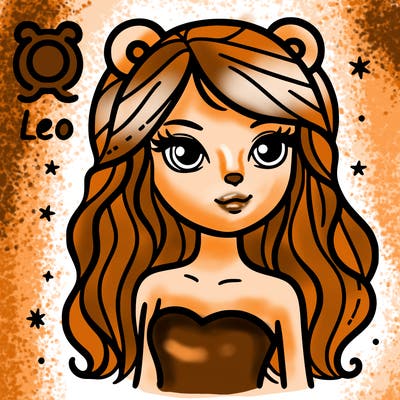 leo zodiac girl